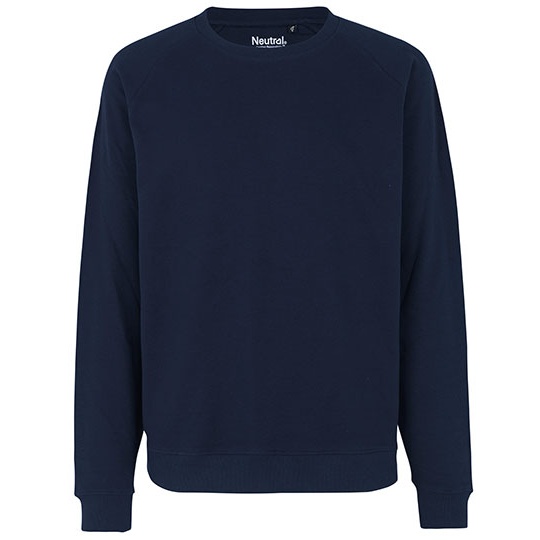 Bluza Raglanowa Unisex Bawelna Organiczna NET63001 - Navy