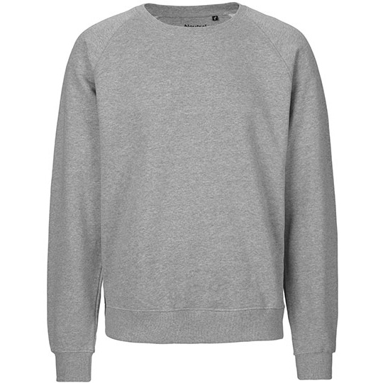Bluza Raglanowa Unisex Bawełna Organiczna NET63001 - Sport Grey