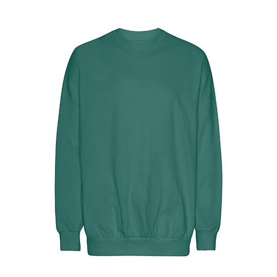 Bluza Oversize Bawelna Organiczna NET63011 - Teal