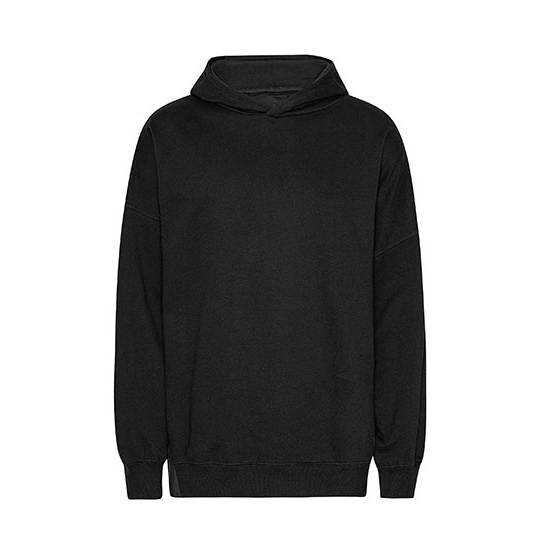 Bluza Oversize Czesana Bawelna Organiczna NET63111 - Black