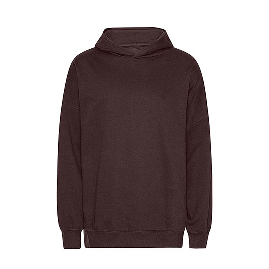 Bluza Oversize Czesana Bawełna Organiczna NET63111 - Brown