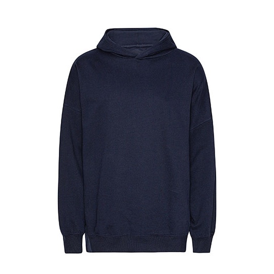 Bluza Oversize Czesana Bawelna Organiczna NET63111 - Navy