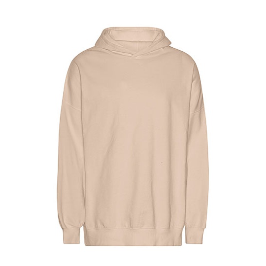 Bluza Oversize Czesana Bawelna Organiczna NET63111 - Sand