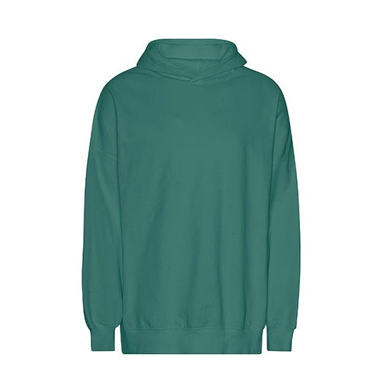 Bluza Oversize Czesana Bawelna Organiczna NET63111 - Teal