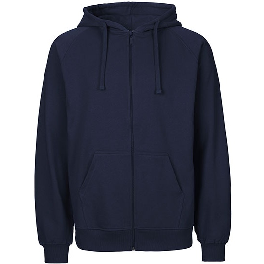 Bluza Unisex Rozpinana Bawelna Organiczna NET63301 - Navy