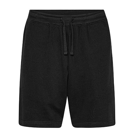 Szorty Oversize Bawelniane NET64111 - Black