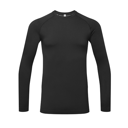 Koszulka Slim Bezszwowa Termoaktywna NN270 - Black