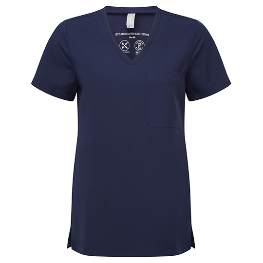 Tunika Damska Nowoczesna Oddychajaca Stretch NN300 - Action Navy