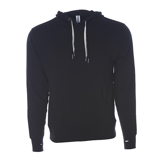 Bluza Unisex z Kapturem Frotte NP304 - Black