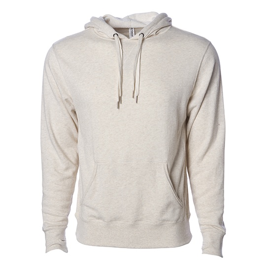 Bluza Unisex z Kapturem Frotte NP304 - Oatmeal Heather