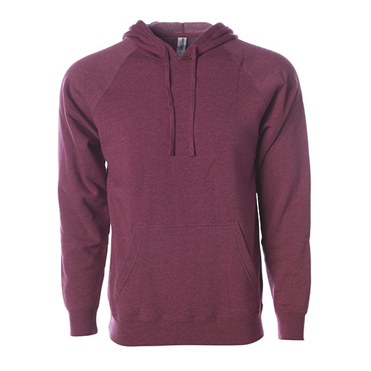 Bluza Raglanowa Unisex Polar Bawelniano Poliestrowy NP305 - Crimson