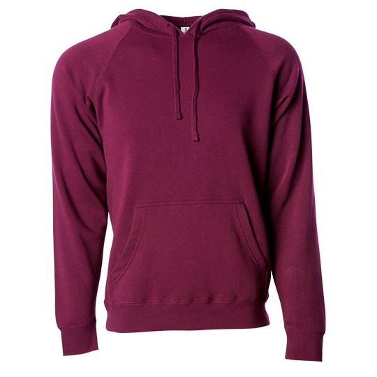 Bluza Raglanowa Unisex Polar Bawelniano Poliestrowy NP305 - Maroon