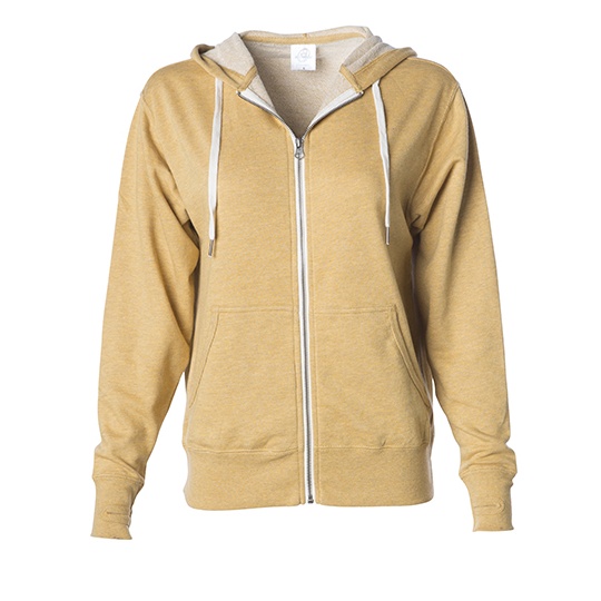Bluza Unisex z Kapturem Francuska Frotte NP354 - Golden Wheat Heather