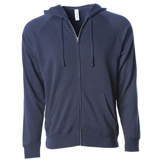 Bluza Raglan na Zamek Polar Poliester Bawelna NP355 - Classic Navy
