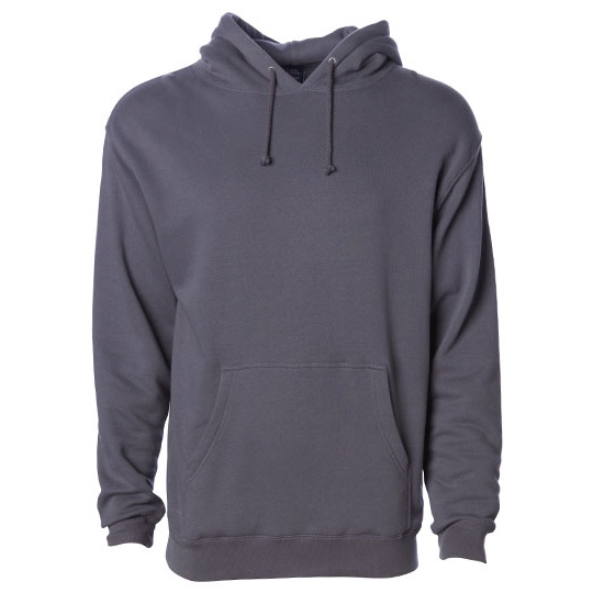 Bluza Meska Z Kapturem Heavyweight NP380 - Charcoal (Solid)
