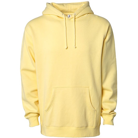 Bluza Meska Z Kapturem Heavyweight NP380 - Light Yellow