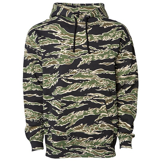 Męska bluza z kapturem NP380 - Tiger Camo
