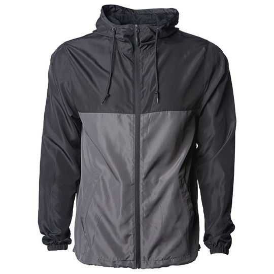 Kurtka Przeciwwiatrowa Unisex Kamuflaz NP700 - Black & Graphite & Black