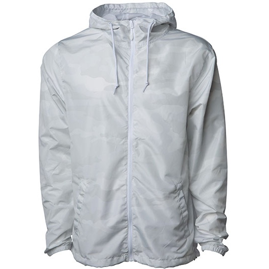 Kurtka Przeciwwiatrowa Unisex Kamuflaz NP700 - White Camo