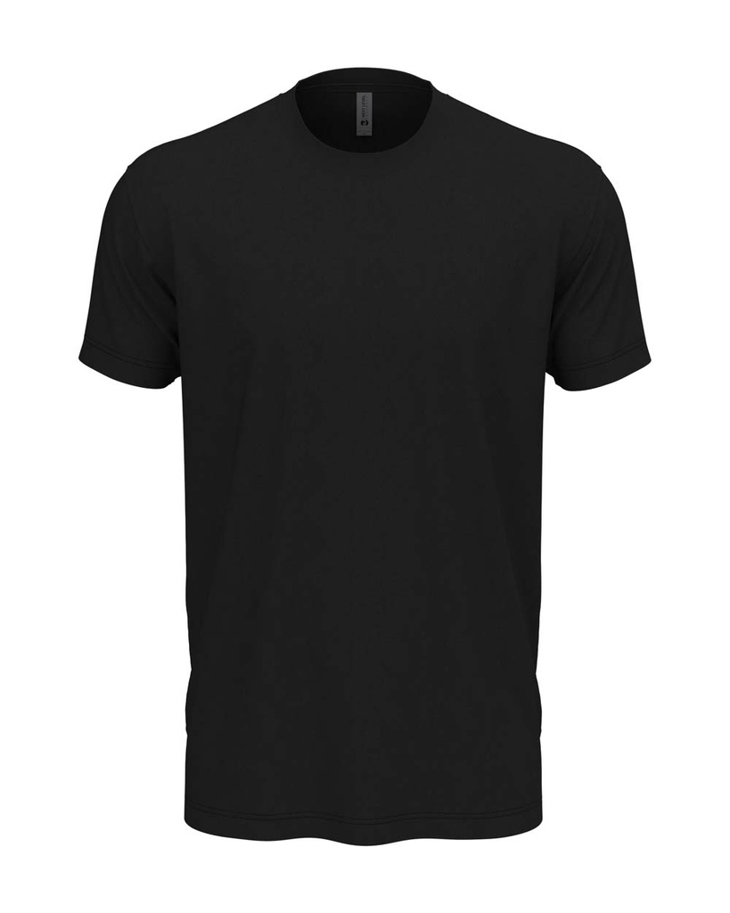 Koszulka Unisex Klasyczna Bawelna Czesana NX3600 - Black