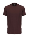 Koszulka Unisex Klasyczna Bawelna Czesana NX3600 - Oxblood