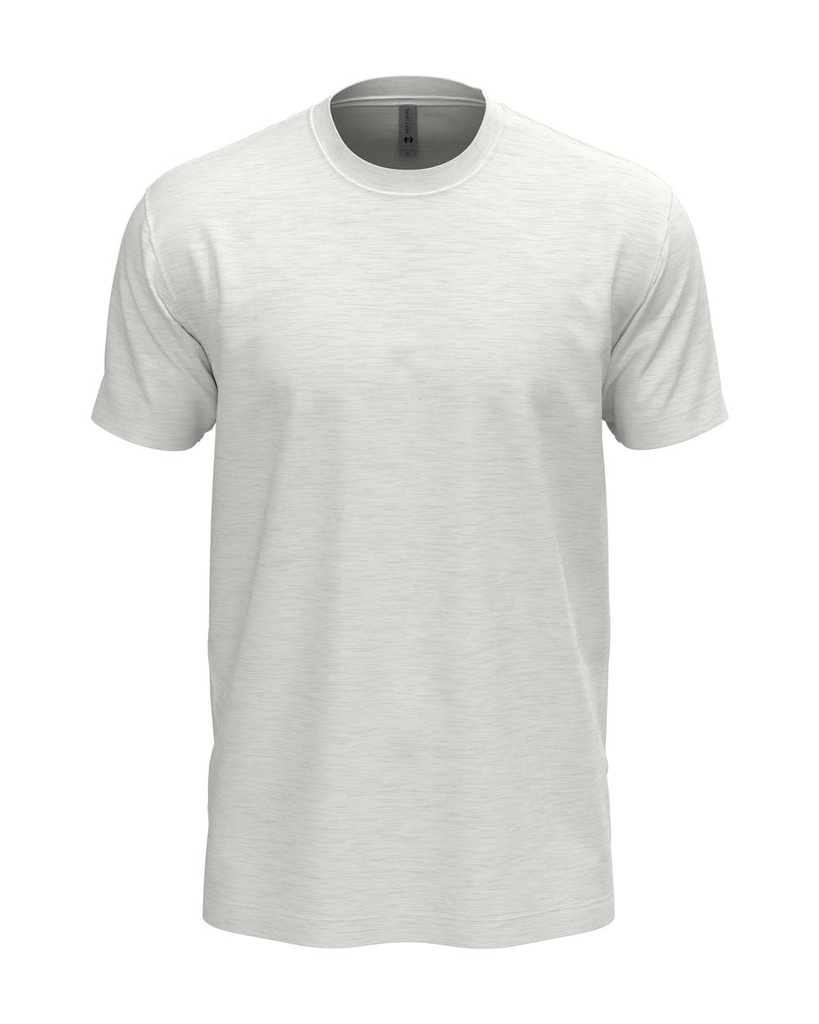 Koszulka unisex klasyczna NX6010 - Heather White (Tri-Blend)