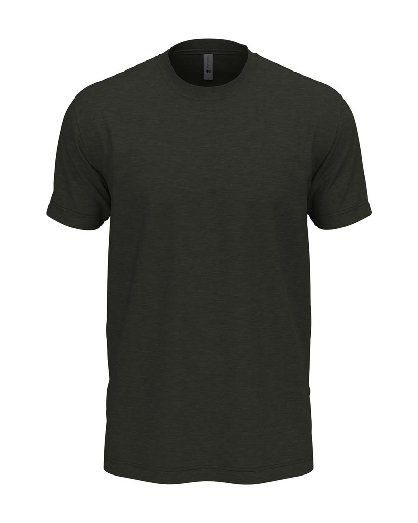 T-shirt unisex klasyczny tri-blend NX6010 - Vintage Black (Tri-Blend)