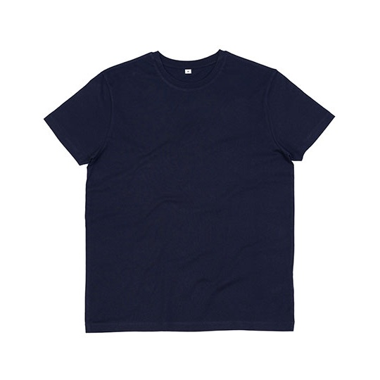 Koszulka Dopasowana Bawelna Organiczna P01 - Navy