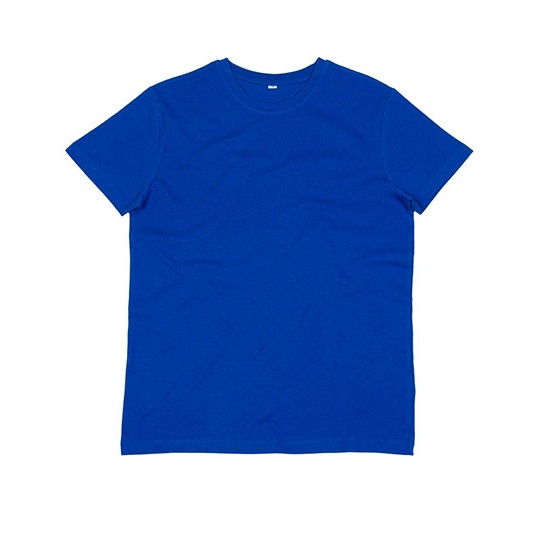 Koszulka Dopasowana Bawelna Organiczna P01 - Royal