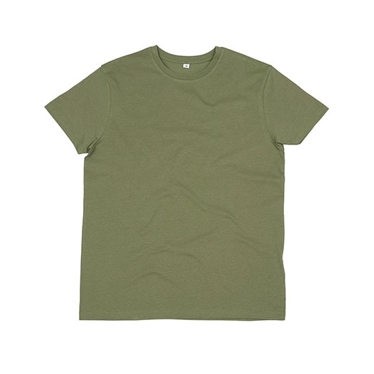 Koszulka Dopasowana Bawełna Organiczna P01 - Soft Olive