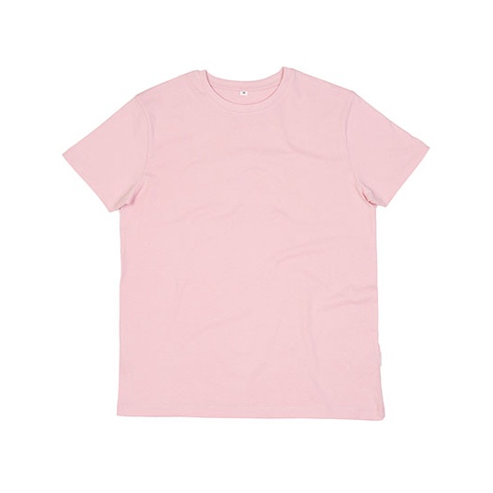 Koszulka Dopasowana Bawelna Organiczna P01 - Soft Pink