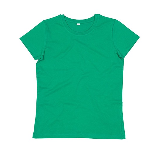 T-shirt Damski Dopasowany Bawelna Organiczna P02 - Kelly Green