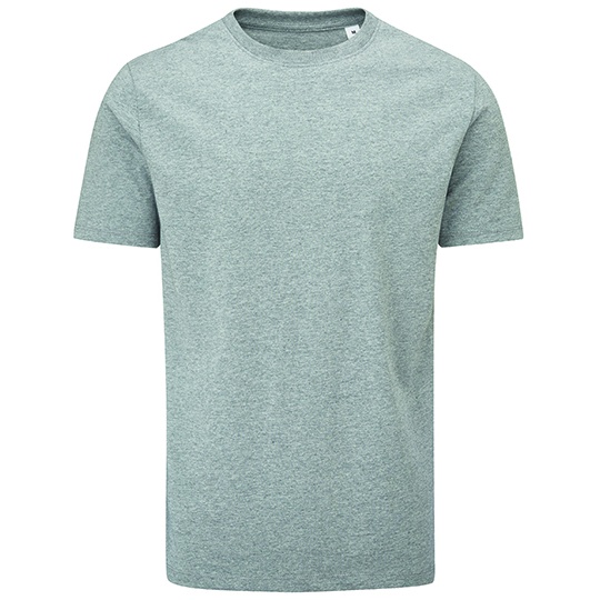 T-shirt Unisex Bawełna Organiczna P03 - Heather Grey Melange