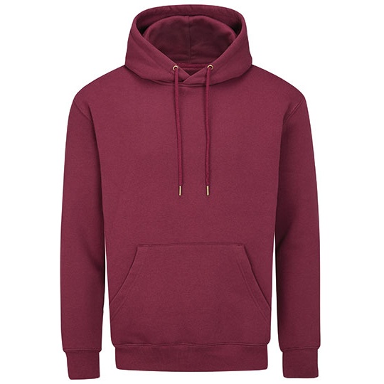 Bluza Unisex Bawełna Organiczna Poliester Recykling P04 - Burgundy