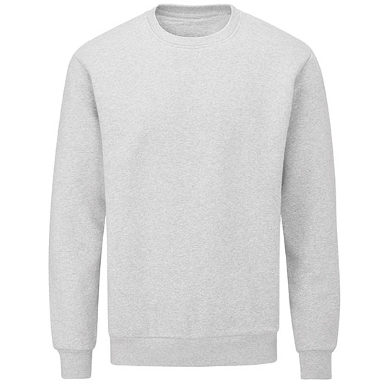 Bluza Unisex Bawelna Organiczna Poliester Recyklingowy P05 - Heather Grey Melange