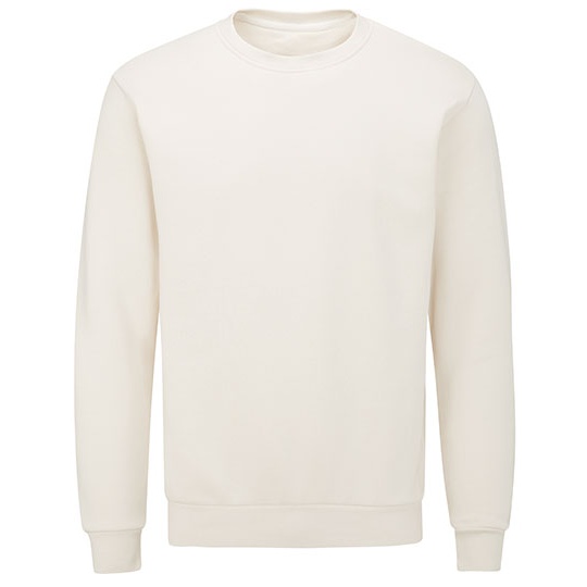 Bluza Unisex Bawelna Organiczna Poliester Recyklingowy P05 - Natural