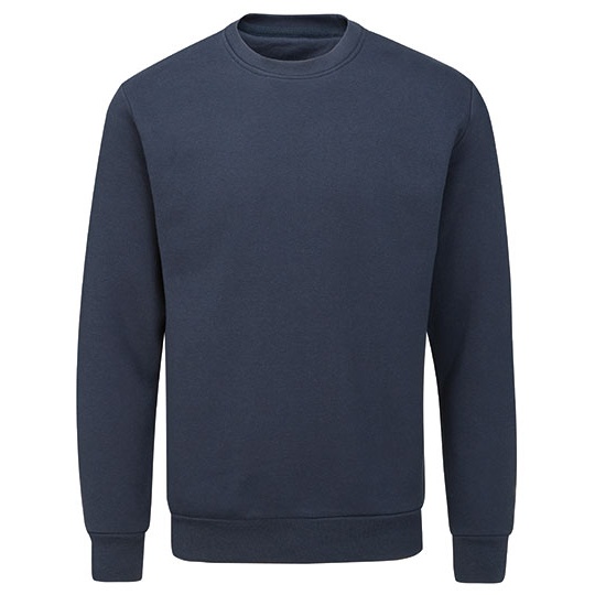 Bluza Unisex Bawełna Organiczna Poliester Recyklingowy P05 - Navy