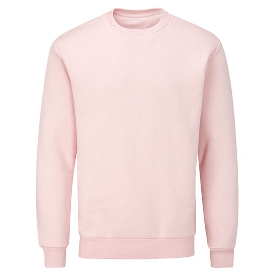 Bluza Unisex Bawelna Organiczna Poliester Recyklingowy P05 - Soft Pink