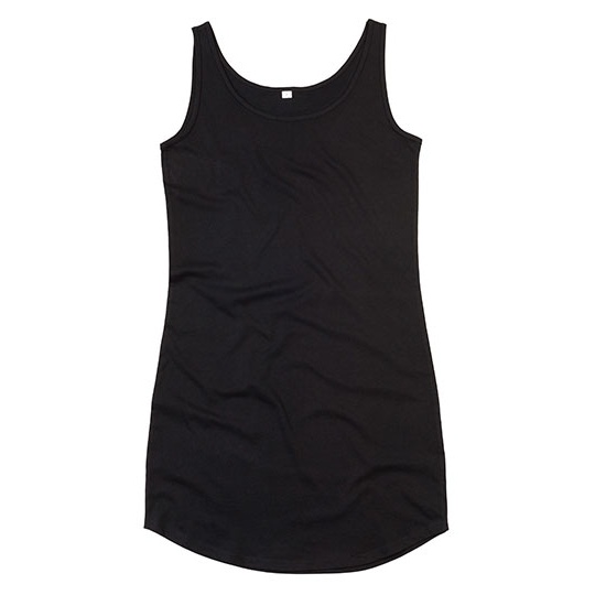 Sukienka Bez Rekawow Bawelna Organiczna P116 - Black