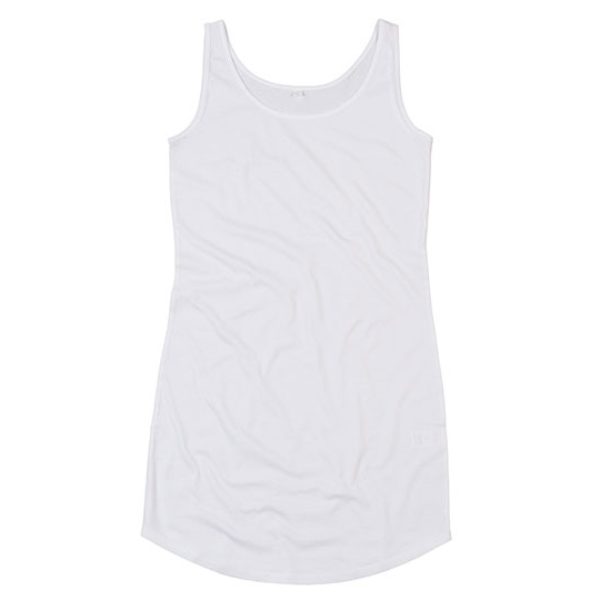 Sukienka bez rękawów P116 - White