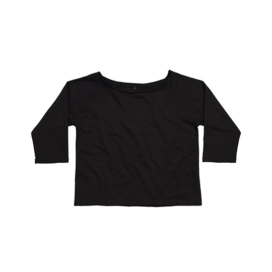 Bluza Oversize Bawełna Organiczna P128 - Black