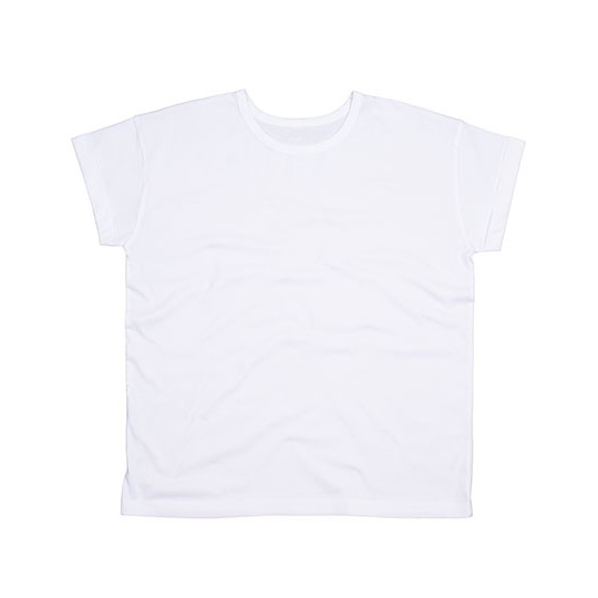 T-shirt Damski Oversize Bawelna Organiczna P193 - White