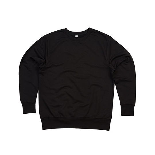 Bluza Klasyczna Bawelna Organiczna Recykling P194 - Black