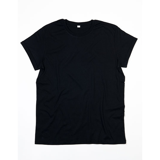 T-shirt Klasyczny Bawelna Organiczna P80 - Black