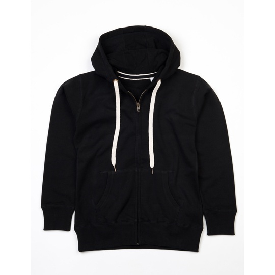 Bluza Meska Klasyczna Bawelna Organiczna Zamek P83 - Black
