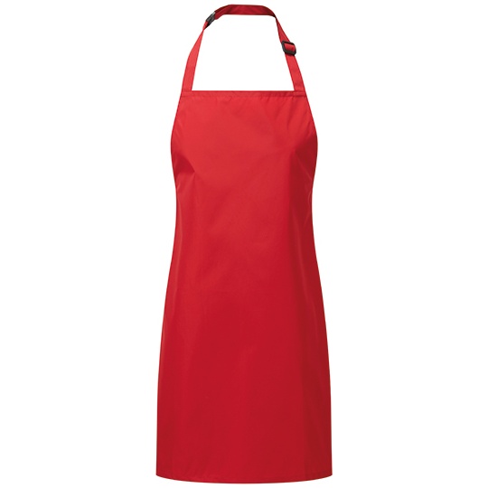 Fartuch Dzieciecy Wodoodporny PW145 - Red (ca. Pantone 201C)