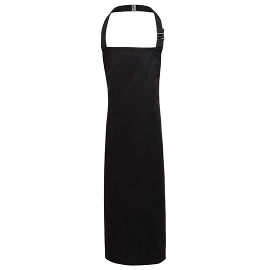 Fartuch Dziecięcy Poliester Bawełna PW149 - Black (ca. Pantone Black C)