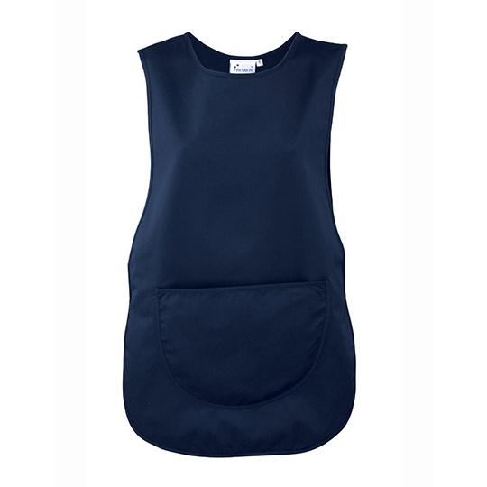 Fartuch Damski Bez Rekawow Twill PW171 - Navy (ca. Pantone 2766C)