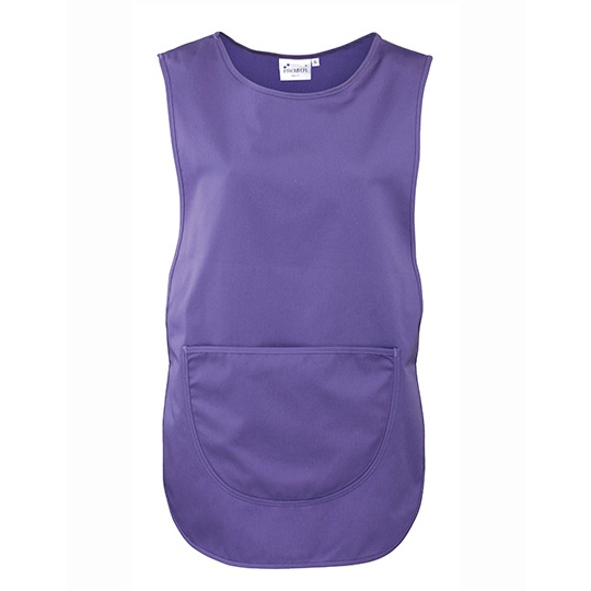 Fartuch Damski Bez Rekawow Twill PW171 - Purple (ca. Pantone 269C)