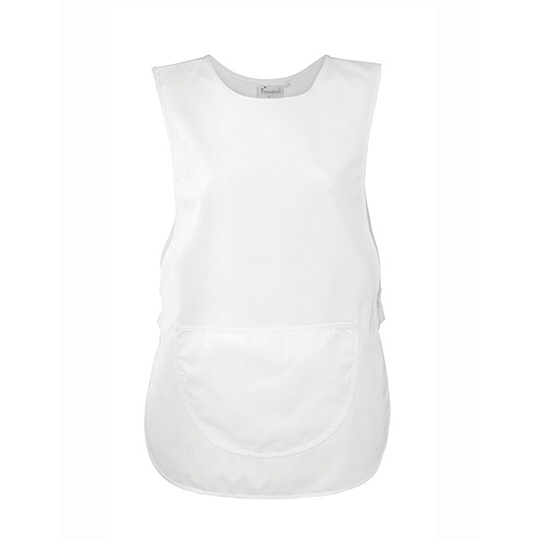 Fartuch Damski Bez Rekawow Twill PW171 - White